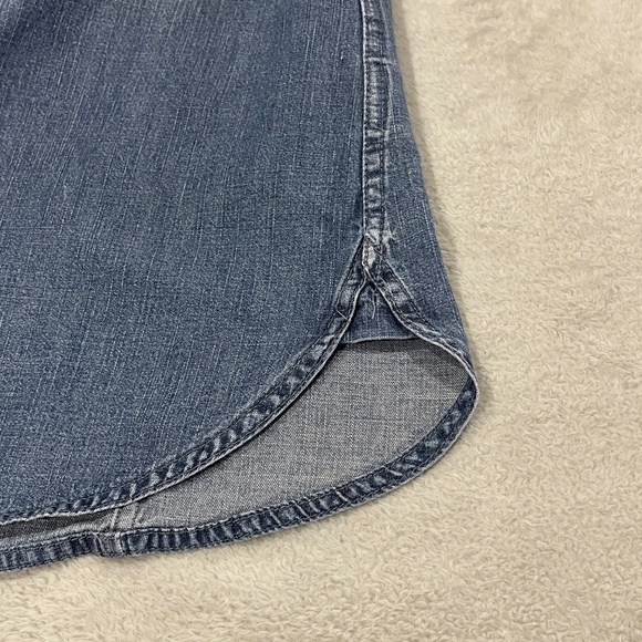 J Crew Denim Long Sleeve Size Small Petite - Picture 4 of 12